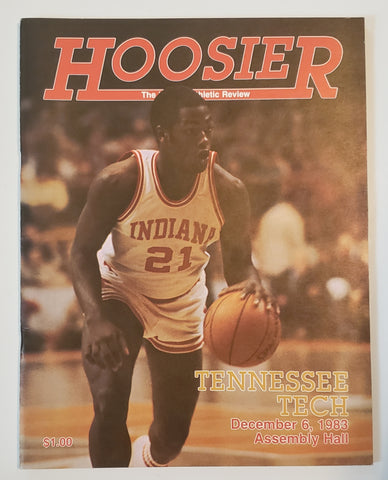 1983 Indiana University vs. Tennessee Tech Basketball Program