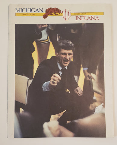 1985 Michigan vs. Indiana University Basketball Program