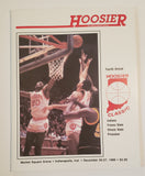 1986 Hoosier Classic Basketball Program Indiana University, Fresno State, Illinois State, Princeton