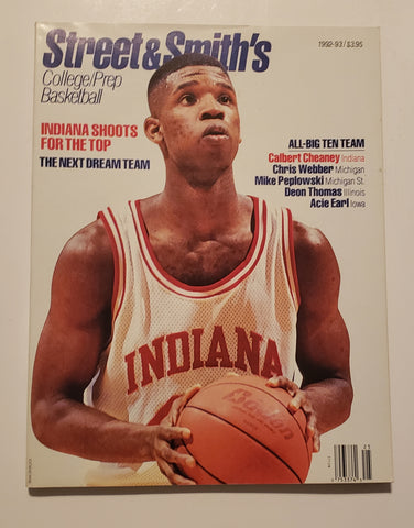 1992-93 Street & Smith's College/ Prep Basketball Calbert Cheaney