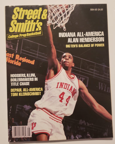 1994-95 Street & Smith's College/ Prep Basketball Magazine Alan Henderson