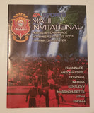 2002 Maui Invitational Basketball Program Indiana University, Kentucky, Gonzaga