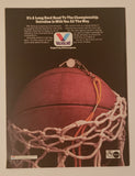 1986 NCAA Basketball Championship First and Second Rounds program