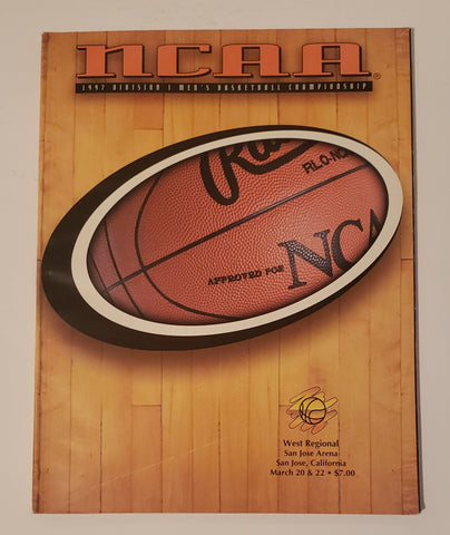 1997 NCAA Basketball Championship West Regional Program