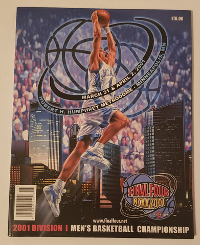 2001 NCAA Basketball Championship Final Four Program