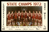 1972 Connersville, Indiana HS Basketball State Champions Postcard