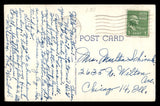 Vintage South Bend Adams HS Postcard