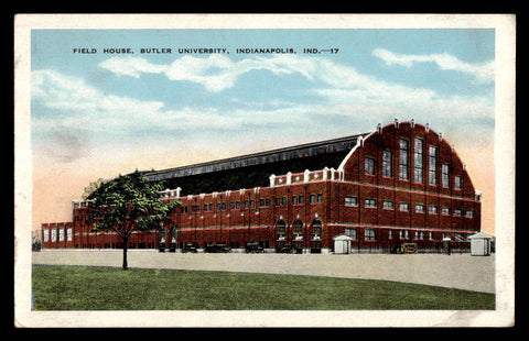 Vintage Hinkle Fieldhouse Postcard