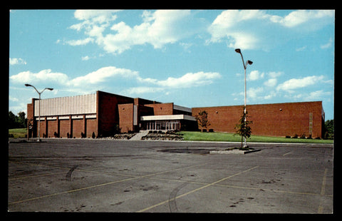 Vintage Tri State College Gymnasium Postcard