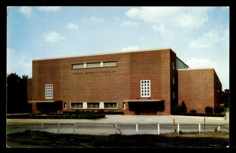 Vintage Kokomo HS Gymnasium Postcard
