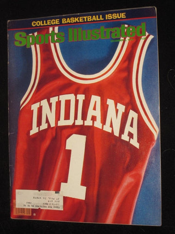 December 4, 1979 Sports Illustrated, Indiana University Basketball No. 1