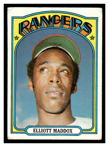 1972 Topps #277 Elliott Maddox Baseball Card