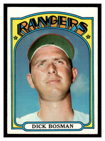 1972 Topps #365 Dick Bosman Baseball Card