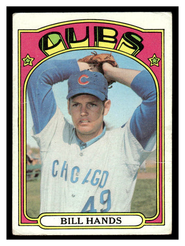 1972 Topps #335 Bill Hands Baseball Card