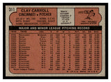 1972 Topps #311 Clay Carroll