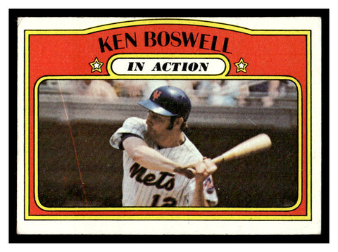 1972 Topps #306 Ken Boswell Baseball Card