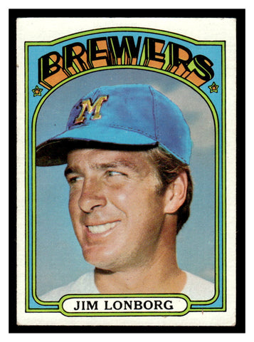 1972 Topps #255 Jim Lonborg Baseball Card