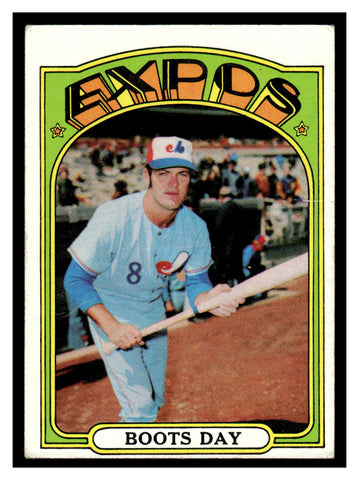 1972 Topps #254 Boots Day Baseball Card