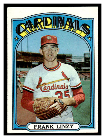 1972 Topps #243 Frank Linzy Baseball Card