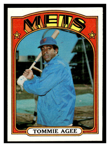 1972 Topps #245 Tommie Agee Baseball Card