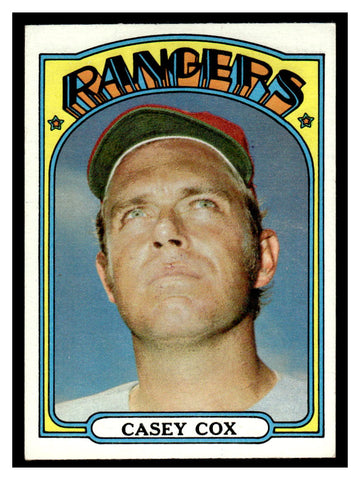 1972 Topps #231 Casey Cox Baseball Card