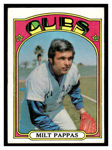 1972 Topps #208 Milt Pappas Baseball Card