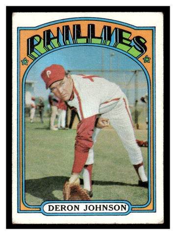 1972 Topps #167 Deron Johnson Baseball Card