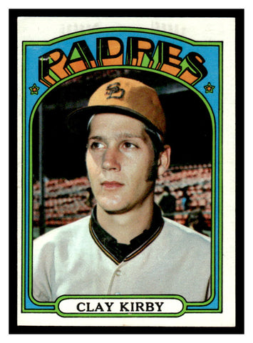 1972 Topps #173 Clay Kirby Baseball Card