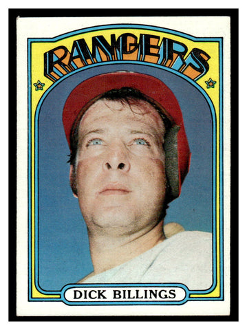 1972 Topps #148 Dick Billings Baseball Card