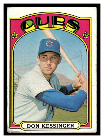1972 Topps #145 Don Kessinger Baseball Card