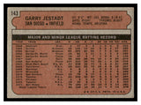 1972 Topps #143 Garry Jestadt