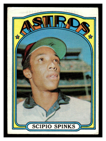 1972 Topps #202 Scipio Spinks Baseball Card