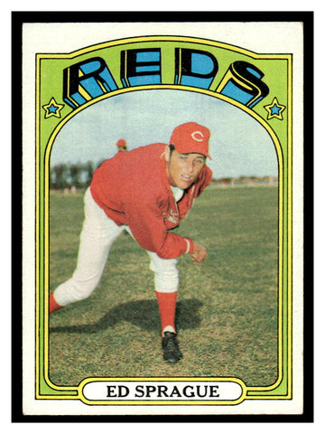 1972 Topps #121 Ed Sprague Baseball Card