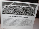 1981 Notre Dame Football 8x10 Team Photo