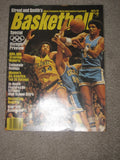1975-76 Street & Smith Basketball Yearbook, Adrian Dantley Notre Dame on Cover - Vintage Indy Sports