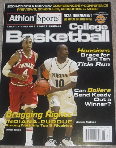 2004 ATHLON SPORTS COLLEGE BASKETBALL PREVIEW BRACEY WRIGHT INDIANA UNIVERSITY