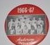 1966-67 ANDERSON, INDIANA H.S. BASKETBALL TEAM PINBACK BUTTON - Vintage Indy Sports