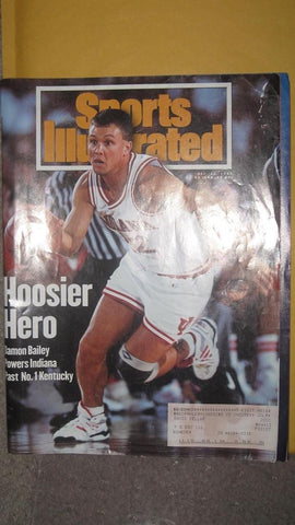 DEC 13, 1993 SPORTS ILLUSTRATED ISSUE, DAMON BAILEY COVER
