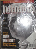 OCTOBER 1990 INDIANAPOLIS MONTLY MAGAZINE, BOB KNIGHT COVER - Vintage Indy Sports
