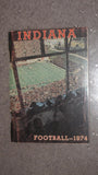 1974 INDIANA UNIVERSITY FOOTBALL MEDIA GUIDE - Vintage Indy Sports