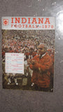 1970 INDIANA UNIVERSITY FOOTBALL MEDIA GUIDE - Vintage Indy Sports