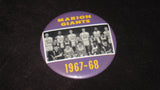 1967-68 MARION INDIANA H.S. BASKETBALL TEAM PINBACK BUTTON - Vintage Indy Sports