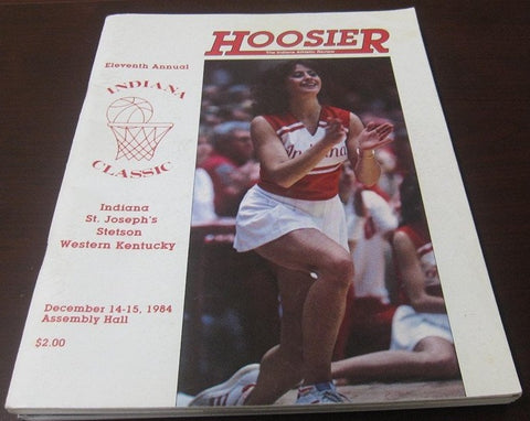 1984 Indiana University Classic Basketball Program, St. Josephs, Stetson, Western Kentucky