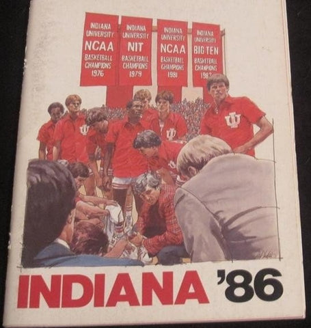 1986 Indiana University Basketball Media Guide