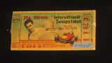 1955 Indy 500 Ticket Stub - Vintage Indy Sports