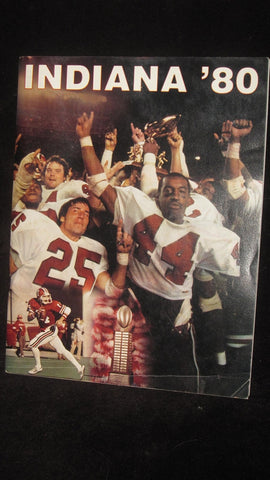 1980 Indiana University Football Media Guide