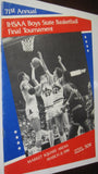 1981 Indiana High School Basketball State Finals Program - Vintage Indy Sports