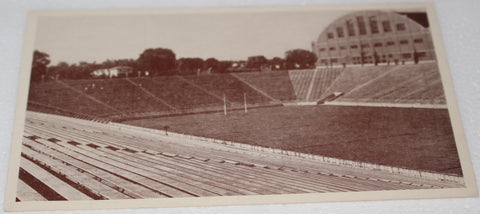 Vintage Butler University Football Stadium & Fieldhouse Postcard