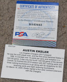 Austin Ekeler Autographed San Diego Chargers Mini Helmet, PSA/DNA