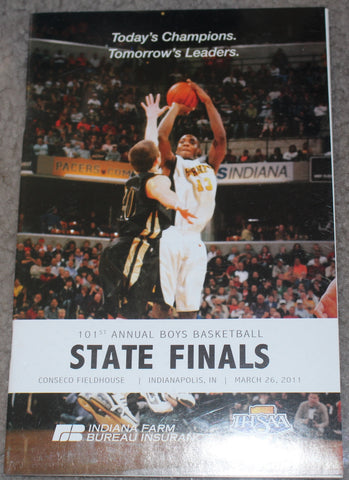 2011 Indiana High School Basketball State Finals Program